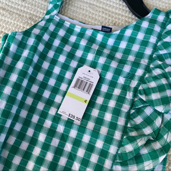 4 Nautica Checkered Dress - Picture 3 of 13